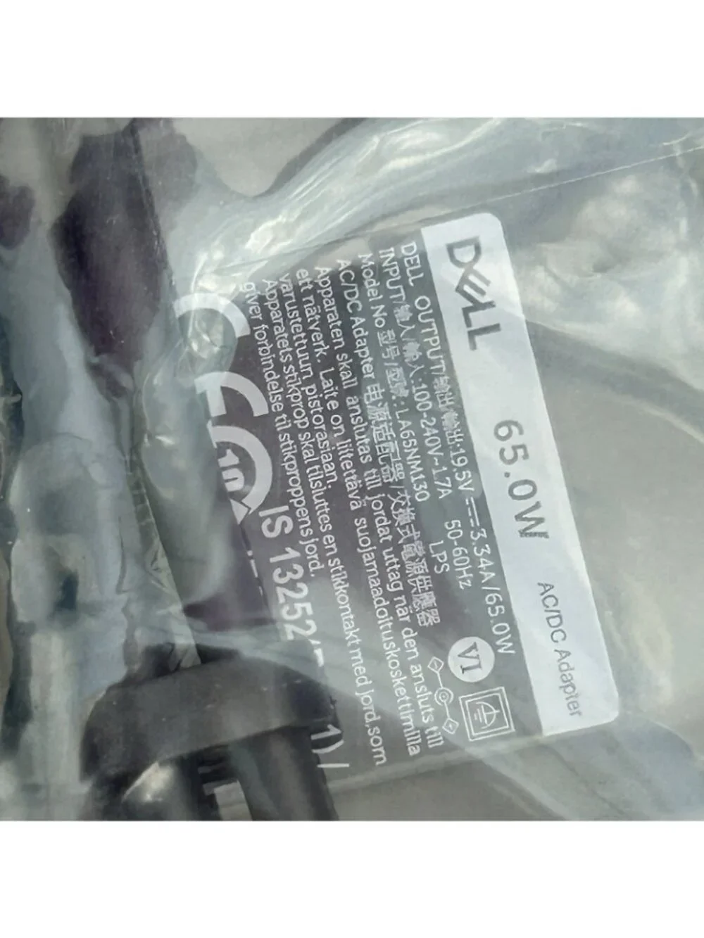 Genuine Dell LA65NM130 65W Power Adapter Charger AC/DC For Computer Laptop